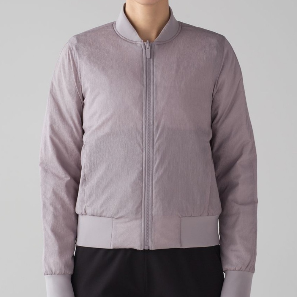 Lululemon non stop reversible bomber jacket